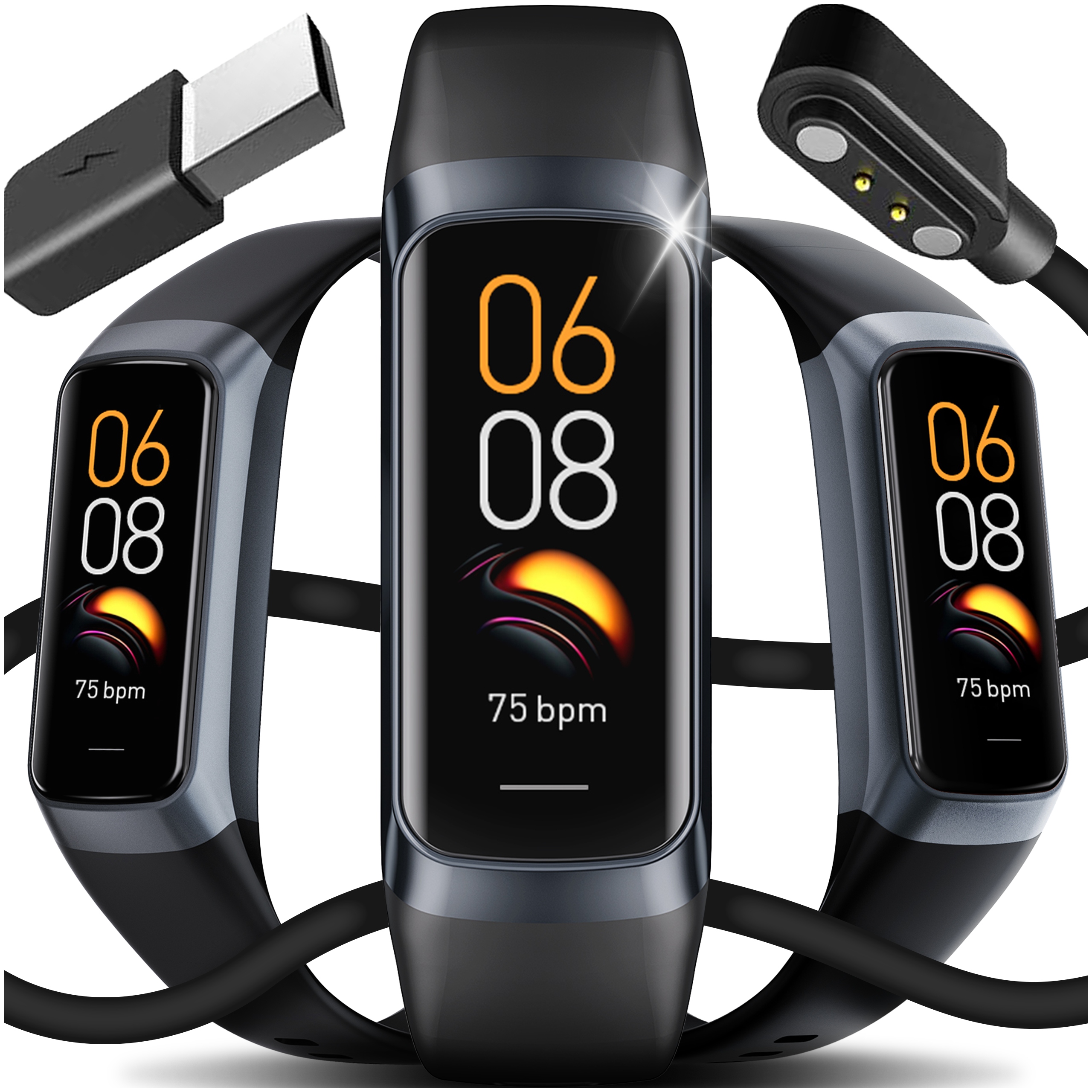 Smart hodinky JG Smart C60 SMART WATCH czarny